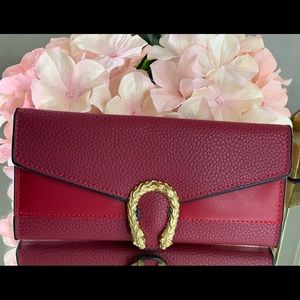 Fashion Women Wallet Color Burgundy